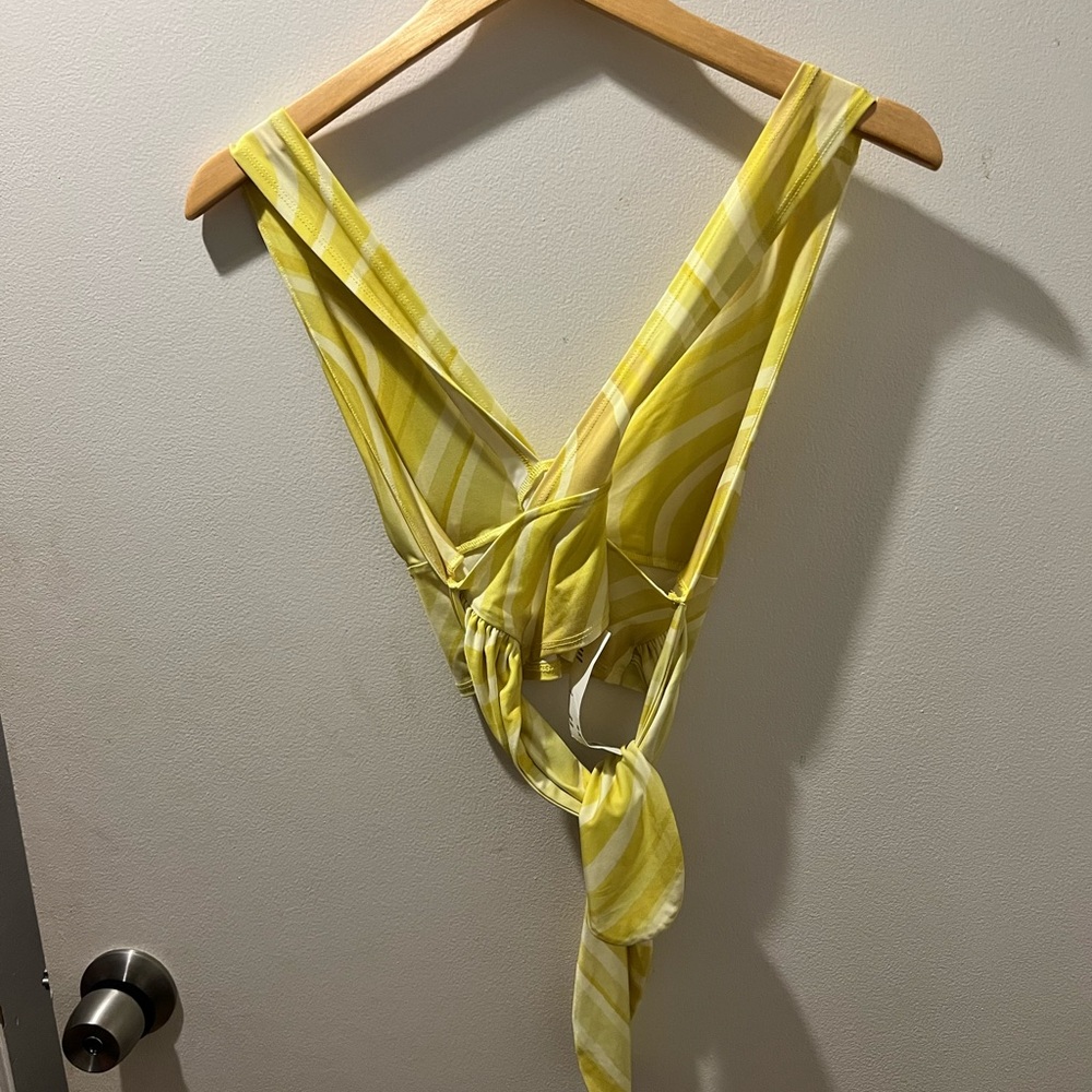 Urban outfitters criss cross tie back tank